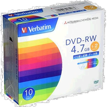 (Direct mail from Japan) Weibo DVD-RW re-recordable 4 7GB 1-2 times ten pieces DHW47NP1
