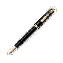 (Direct mail from Japan) Pelikan Souverän series fountain pen ultra-fine black