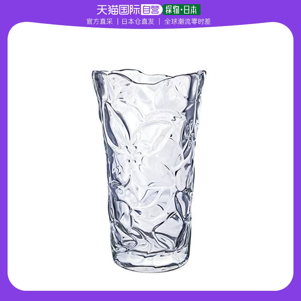 (Japan Direct Mail) Adelia Glass Vase Flower Forest diameter about 13 4x Height about 23 5cm] -Taobao
