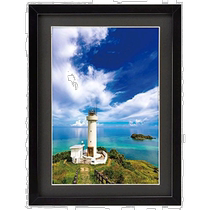 (Direct mail from Japan) HAKUBA wooden photo frame MM-01 A4 acrylic plate stand black FWMM01-BK