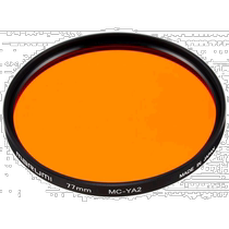 Self-operated｜MARUMI photography filter MC-YA2 77mm for black and white photography 005135 MARUMI
