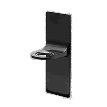 (Direct mail from Japan) Pearl Metal Dispenser Storage Rack with Magnet Black AZ-5