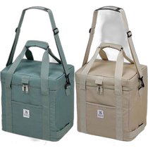 Japan direct mail Captain Stag 24L thermal insulation refrigerated bag for men and women beach vacation camping barbecue outdoor