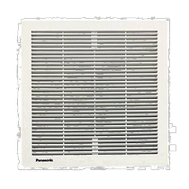 (Japan Direct Mail) Panasonic Panasonic Inner Decoration Shaped Ventilator Shutter 15cm Plaid White FY-1