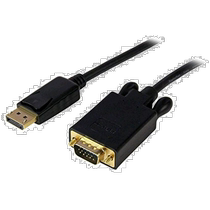 DP-VGA conversion data cable 1 8M display port DP male-VGA male HD monitor