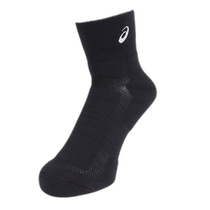 Asics mens and womens basketball socks black 3S
