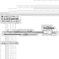 (Direct mail from Japan) Panasonic Antenna conversion cable for Toyota CA-LTA003D