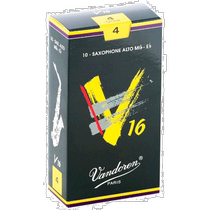 (Direct mail from Japan) Vandoren alto saxophone reed V16 Hardness: 4 10 pieces