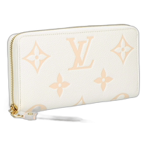 Japan direct mail Louis Vuitton LOUIS VUITTON long wallet Zippy wallet M83309 white