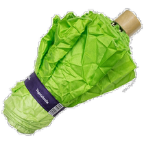 Japanese direct mail Vegetabrella vegetable umbrella lettuce umbrella creative gift folding umbrella for both rain and shine