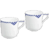 (JAPAN direct mail) ROYAL COPENHAGEN lovers porcelain cups 1017244 white 300ml