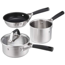 Japan direct mail (Japan direct mail) Zwilling double-eared wok mini 3pcs set IH compatible silver 4