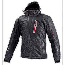 KOMINE Motorcycle Clothing Warm Winter Jacket Black L Autumn Winter Waterproof CE Standard 2