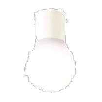 (Direct Mail from Japan) Panasonic Outdoor Lighting Small Diffusion Bulb Black High Brightness