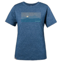 Japanese direct mail MONTBELL womens US Merino wool thickened T-shirt Sun and Mountain