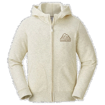 Richao running errand Montbell Montbell childrens sweatshirt jacket cotton zipper hooded light 2104756