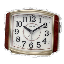 (Direct mail from Japan) RHYTHM Alarm Clock 8RE644SR23 Brown Bedroom