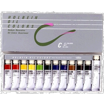 (Direct mail from Japan) Holbein Artist Oil Paint C Set B915 15ml (5)