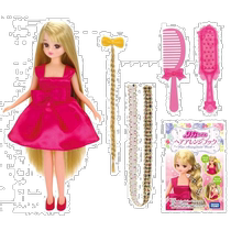 (Direct mail from Japan) takara tomy toy model doll Lika doll long hair hair