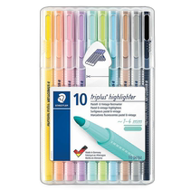 (Direct mail from Japan) Staedtler Highlighter Triplus 10 Colors 362 CSB10