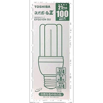 (Direct mail from Japan) Toshiba TOSHIBANeoballZ bulb type fluorescent lamp bulb 100W type day white