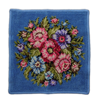 Japan direct mail FEILER Vienna towel handkerchief blue 30cm