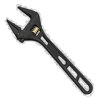 (Direct mail from Japan) FUJIYA adjustable wrench trap 032mm (lightweight open width) FLA-32-BG