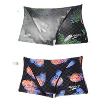 Japan Direct Mail Speedo Mens Plankton T-BOX Swimsuit Swimming Competition Swimsuit Elastic Exercise S