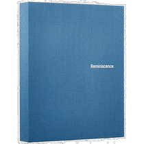 (Direct mail from Japan) Sedia cloth polaroid photo album 80 pictures blue XP-80C