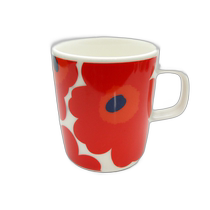 Direct mail from Japan Marimekko Unico mug 250ml red and white 063431-001 ceramic
