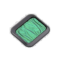 (Direct mail from Japan) Fontek solid watercolor pearlescent rainbow color effect green F7700