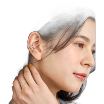 Japan direct mail 2 pieces metal mixed ear clip set coen