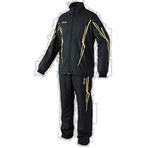 (Direct mail from Japan) gamakatsu fisherman vest windproof suit GM3682 black × gold M