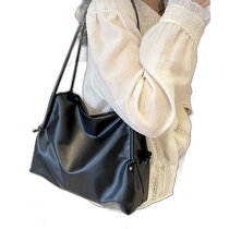 Japanese direct mail florist womens light and simple PU leather tote bag G40720915
