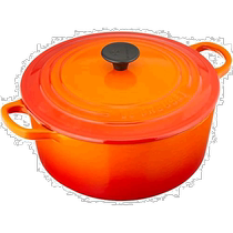 Japan Direct mail (Japan direct mail) Le Creuset Cool color enamel pan with double ear pan with no water pan iron pan