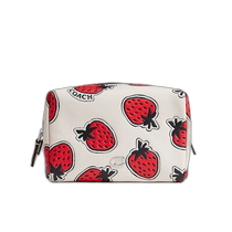 Japan Direct Mail COACH Womens Strawberry Print Cosmetic Bag CT893 LHCAH