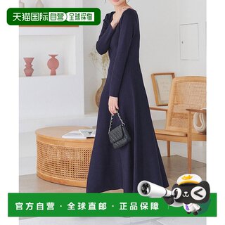 日本直邮KOBE LETTUCE 修身喇叭针织连衣裙[E3289] KO5653EW23914