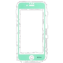 (Direct Mail from Japan) HameeiFace iPhone8 7 6s 6 Special LCD Tempered Protective Film Thin