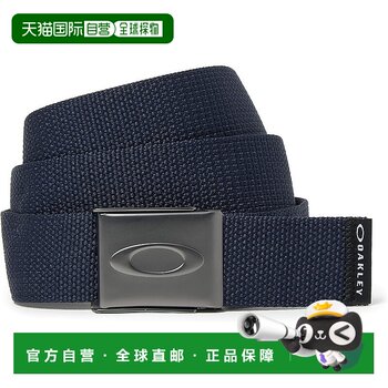 Oakley oakley men's belt ellipse web belt dark blue 96185
