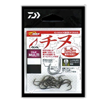 (Direct mail from Japan) DAIWA fish hooks black strong fishing equipment imported 12 pieces