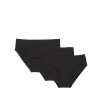 Lululemon UnderEase Mid-waist Bikini Bra 3-piece Black L