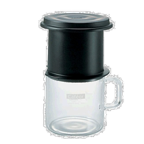 (Direct mail from Japan) Hario hand-brewed coffee pot for 1 person stainless steel filter no filter paper required heat-resistant