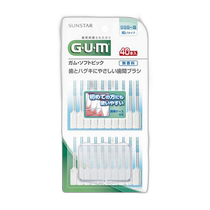 Japan direct mail G・U・M soft pick fragrance-free SSSS-S４0 pieces