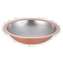(Direct mail from Japan) Tkg Endo Shoji Sukiyaki Udon Hot Pot 36cm Copper Made in Japan QUD0303