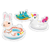 (Direct mail from Japan) Intex outdoor leisure water supplies childrens aircraft-shaped swimming ring random style