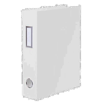 (Japan Direct Mail) Nakabayashi Home Goods Book Style Containing Box B5 Grey