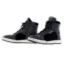 (Direct mail from Japan) Komine motorcycle waterproof microfiber cycling shoes 05-091 BK-091 27 c