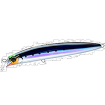 (Direct mail from Japan) DUEL lure Middiver (F) 115mm weight 18g blackfin bass