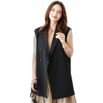 Direct mail from Japan MK MICHEL KLEIN Womens lightweight double-breasted vest style vest washable FKJIV1