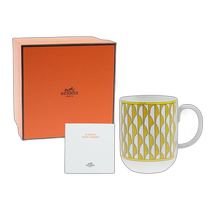 Japanese direct mail HERMES Soleil dHermes series coffee cup NO 1 046031 ceramic